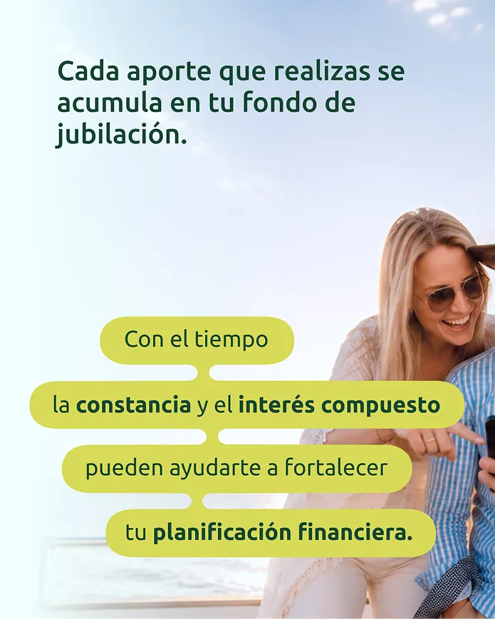 Carrusel: cada aporte que realizas se acumula en tu fondo de jubilación