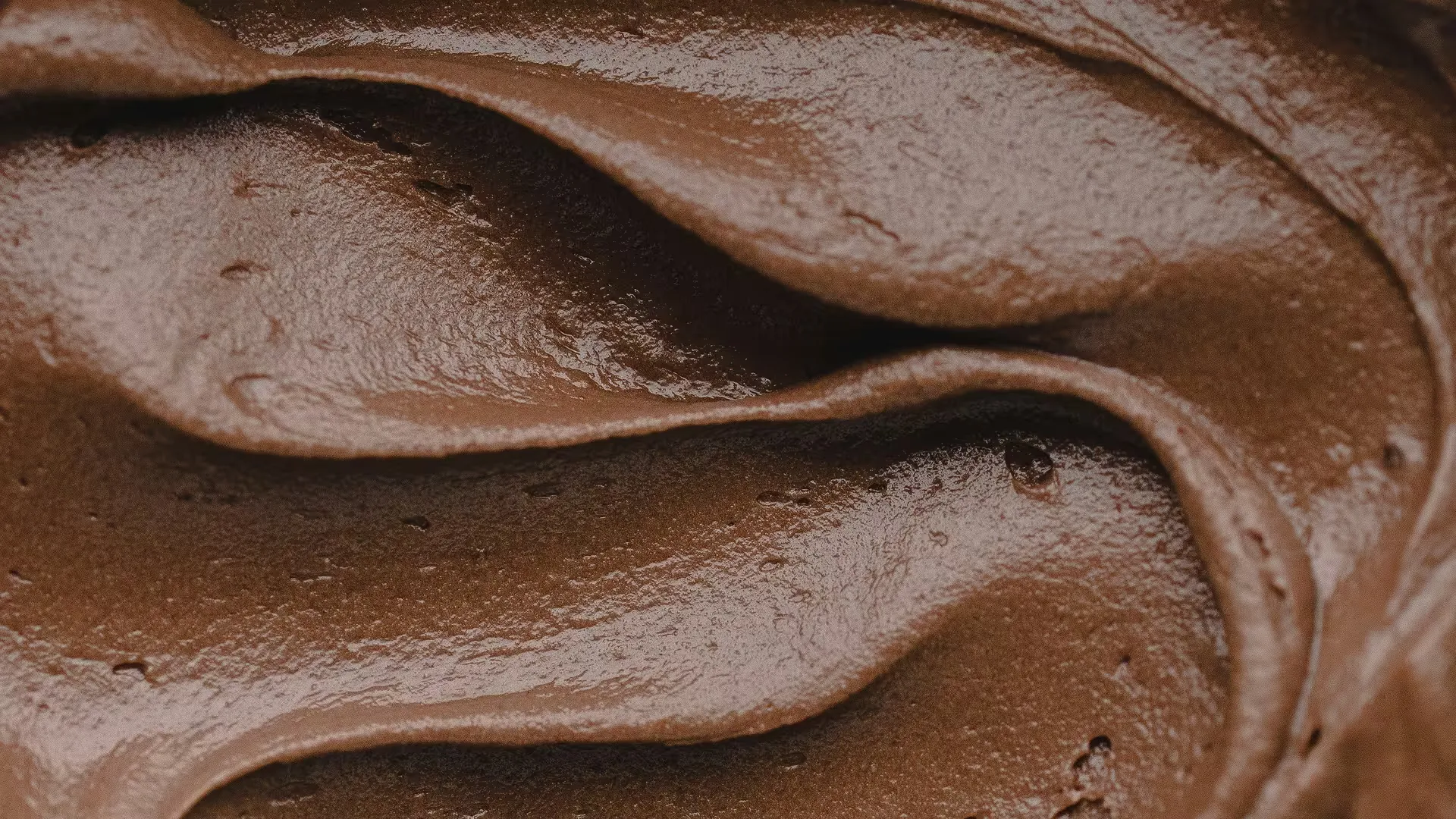 Textura de gelato de chocolate — fondo de la identidad de Gelato Madrid